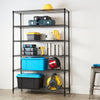 Hyper Tough Black Wire Shelf 6-Tier 72"H x 47.7"W x 18"D, 3600lbs Total Capacity EasyOptionXY LLC