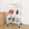Hyper Tough Wire 3-Tier Storage Shelf Unit 36"H x 16"W x 30"D, 495lb Total Capacity, White EasyOptionXY LLC