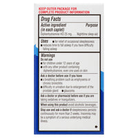 Equate Diphenhydramine HCl Nighttime Sleep-Aid Relief Caplets; 25 mg; 100 Count EasyOptionXY LLC