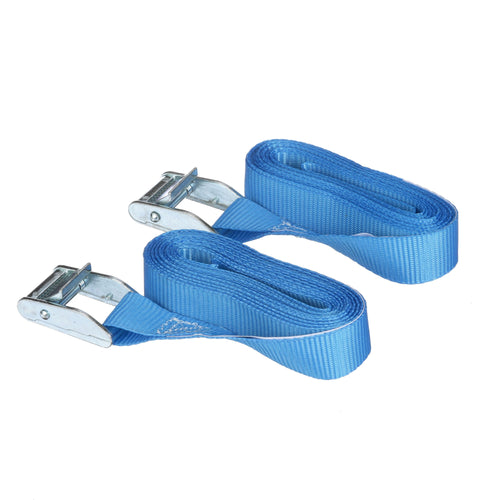 Hyper Tough 13 ft x 1 in Cam Buckle Lashing Strap Tie Down, 200 lbs., 2 Pack EasyOptionXY LLC