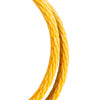 Hyper Tough Item MFP1675-2HT is a Solid Braid Polypropylene 1/2" Diameter x 75' Length Rope, Orange EasyOptionXY LLC