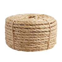 Hyper Tough Item# 8010L-HT, Sisal Twisted Rope, Natural Color, 1/4" x 100', 1 Each EasyOptionXY LLC