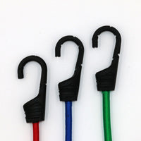 Hyper Tough 20 Pieces Bungee Cord Set, Plastic Jar, Multi-Color, 2.31 oz EasyOptionXY LLC