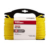 Hyper Tough Item PT4100-HT, Polypropylene Twisted Rope, Yellow, 1/4" x 100', 1 Each EasyOptionXY LLC