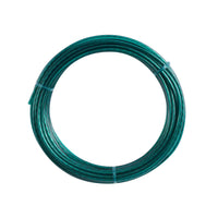 Hyper Tough Item# 955-5HT, Wire Clothesline, Vinyl-Coated, Green, 5/32' x 50', 1 Each EasyOptionXY LLC