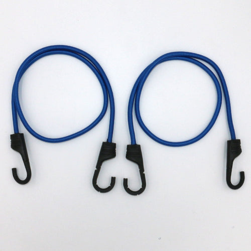 Hyper Tough 2 Pack, 36" Standard Bungee Cords Set, Rubber, Blue, 0.37 oz EasyOptionXY LLC