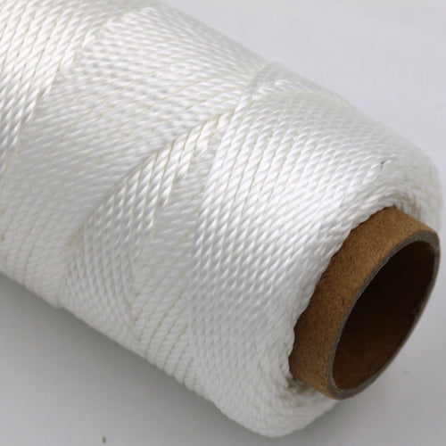 Hyper Tough 225 feet Twisted Polypropylene Mason Line Rope, White EasyOptionXY LLC
