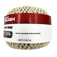 Hyper Tough 420 feet Cotton Household Twine, Natural Color EasyOptionXY LLC
