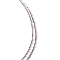 Hyper Tough 1/4" x 50' Nylon Diamond Braided Rope, White EasyOptionXY LLC