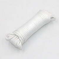 Hyper Tough Diamond Braided Polyester Clothes Line, 3/16 inch x 50 feet, White EasyOptionXY LLC