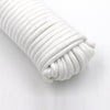 Hyper Tough Diamond Braided Polyester Clothes Line, 3/16 inch x 50 feet, White EasyOptionXY LLC