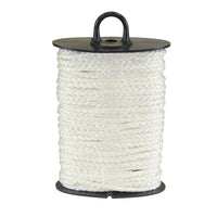 Hyper Tough 1/8" x 40' Nylon Diamond Braided Rope, White EasyOptionXY LLC