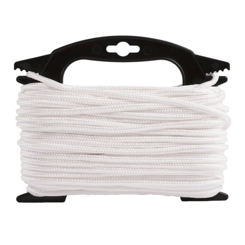 Hyper Tough, Item ND6100-HT, Nylon Blend Diamond Braid Rope, White, 3/16" x 100', 1 Each EasyOptionXY LLC