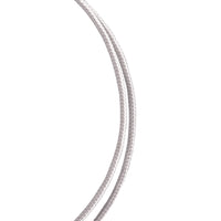 Hyper Tough, Item ND6100-HT, Nylon Blend Diamond Braid Rope, White, 3/16" x 100', 1 Each EasyOptionXY LLC