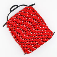 Hyper Tough Polypropylene, Diamond Braided Rope, Red, 1/4 inch x 100 feet EasyOptionXY LLC
