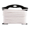Hyper Tough Item ND850-HT, Nylon Blend Diamond Braid Rope, White, 1/4" x 50', 1 Each EasyOptionXY LLC