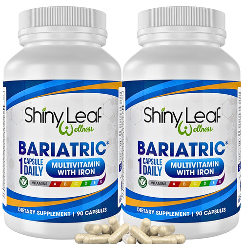 Shiny Leaf Bariatric Multivitamins with 45mg Iron 1 capsule a day