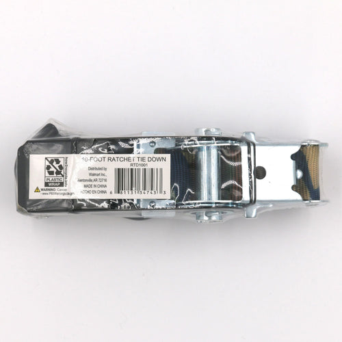 Hyper Tough Steel 10 feet Ratchet Tie Down, 300 lbs, Pickup EasyOptionXY LLC