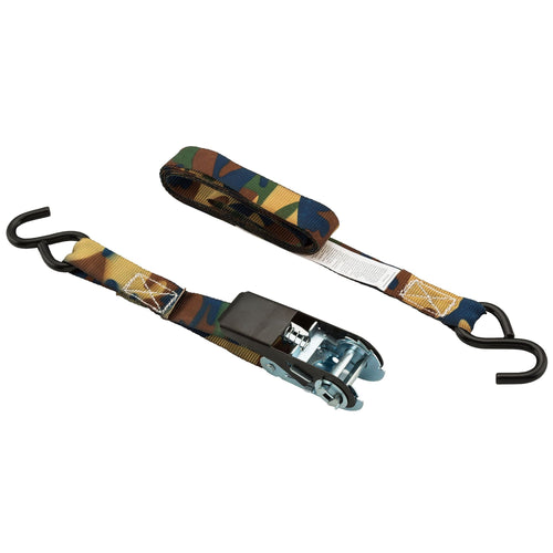 Hyper Tough Steel 10 feet Ratchet Tie Down, 300 lbs, Pickup EasyOptionXY LLC