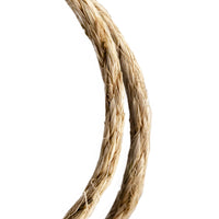 Hyper Tough Item# 8025L-4HT, Sisal Twisted 3/8" x 50' Natural Color Fiber Rope. 1 Each EasyOptionXY LLC