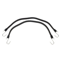Hyper Tough Rubber Strap Bungee Cords, 24 inch, 2 Pack EasyOptionXY LLC