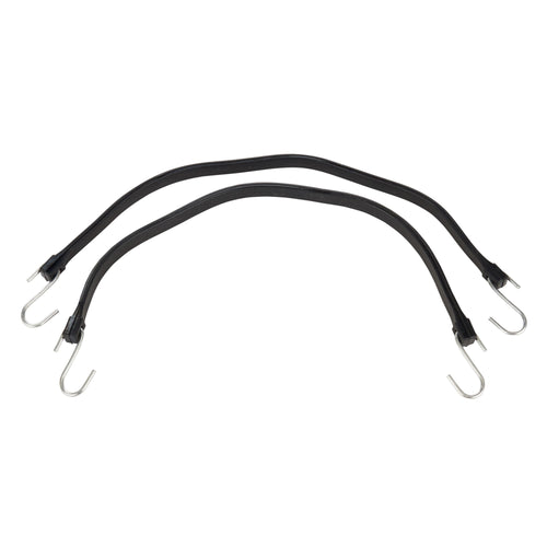 Hyper Tough Rubber Strap Bungee Cords, 24 inch, 2 Pack EasyOptionXY LLC