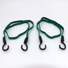 Hyper Tough 2 Pack, 48 inch Flat Bungee Cords, Rubber, Green, 0.45 oz EasyOptionXY LLC