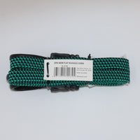 Hyper Tough 2 Pack, 48 inch Flat Bungee Cords, Rubber, Green, 0.45 oz EasyOptionXY LLC