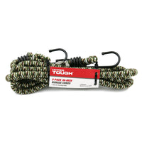 Hyper Tough 2 Pack 36-inch Standard Rubber Bungee Cords, Camo EasyOptionXY LLC