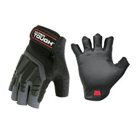 Hyper Tough Finger-Less General Work Glove, Size Large, Black, Mesh, HT88847-23 EasyOptionXY LLC