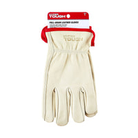 Hyper Tough Premium Full Grain Leather Glove, Beige EasyOptionXY LLC