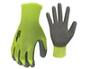 Hyper Tough Hi-Visibility Glove, Polyester Coating, Neon Green, Size Large, 3 Pairs EasyOptionXY LLC