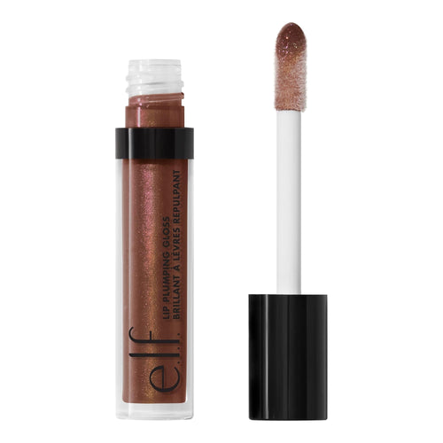 e.l.f. Lip Plumping Gloss, Chocolate Glaze, 0.10 fl oz EasyOptionXY LLC