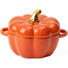 Cute Bowl, Pumpkin Ceramic Bowl with Lid, Microwave & Dishwasher Safe Dessert or Soup Bowl with Handle, Decor Dinnerware for Thanksgiving Halloween Christmas EasyOptionXY LLC