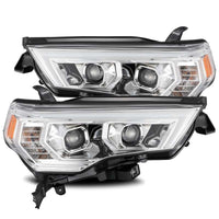 AlphaRex 14-20 Toyota 4Runner PRO-Series Halogen Projector Headlights Chrome OffRoadUSA.com