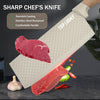 Kitchen Knife Set, 6-Pieces Khaki Sharp Knife Set for Kitchen, Non-stick Non-slip Stainless Steel Chef Knife Set with Universal Knife Block Suitable for Home Restaurant EasyOptionXY LLC
