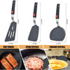 Silicone Spatula Turner Set of 3, 600¡ãF Heat Resistant Cooking Spatulas for Nonstick Cookware, Large Flexible Kitchen Utensils BPA Free Rubber Spatula Set for Egg, Pancake, Fish, Burger EasyOptionXY LLC