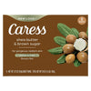 Caress Bar Soap for Women, Shea Butter & Brown Sugar for All Skin 3.75 oz 8 Body Bath Bars EasyOptionXY LLC
