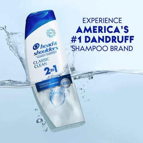 Head and Shoulders 2 in 1 Dandruff Shampoo and Conditioner; Classic Clean; 12.5 oz EasyOptionXY LLC