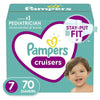 Pampers Cruisers Active Fit Taped Diapers Size 7, 70 Count EasyOptionXY LLC