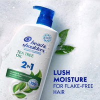 Head and Shoulders 2 in 1 Dandruff Shampoo and Conditioner; Tea Tree Oil; 28.2 oz EasyOptionXY LLC