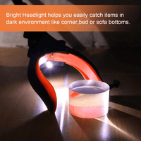 32" Reacher Grabber Tool with Light, Kekoy Trash Claw Grabber Reaching Assist Pick up Tool Orange EasyOptionXY LLC