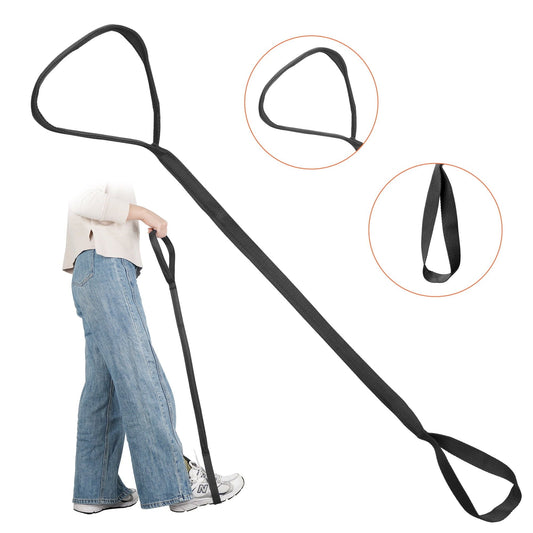 KEKOY Leg Lifter Strap, Rigid Foot Loop, Mobility Aid for Hip & Knee Replacement, Wheelchair, Handicap, Disability, 40.5" Long EasyOptionXY LLC