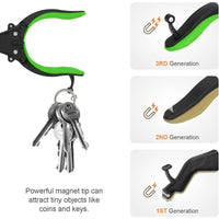 KEKOY 32" Foldable Reacher Grabber Tool with Light, Extra Long Trash Claw Grabber, Reaching Aid Tool for Trash Pick Up, Nabber, Litter Picker, Arm Extension EasyOptionXY LLC