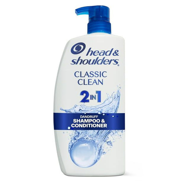 Head & Shoulders 2 in 1 Dandruff Shampoo and Conditioner; Classic Clean; 28 oz EasyOptionXY LLC