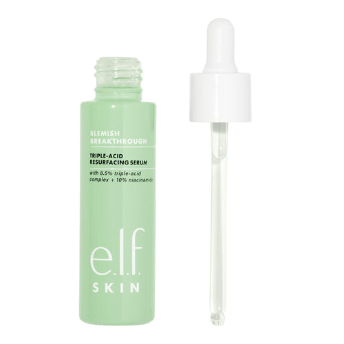 e.l.f. SKIN Blemish Breakthrough Triple-Acid Resurfacing Serum, 0.94 fl oz EasyOptionXY LLC