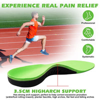 KEKOY Plantar Fasciitis Pain Relief Orthotics, Flat feet Arch Support Insoles Shoe Inserts for Men and Women, Sports Shock Absorption for Walking,Running,Hiking, S EasyOptionXY LLC