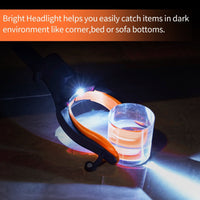 32" 2 Pack Reacher Grabber Tool with Light, Kekoy Trash Claw Grabber Reaching Assist Pick up Tool Orange EasyOptionXY LLC