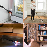 32" 2 Pack Reacher Grabber Tool with Light, Kekoy Trash Claw Grabber Reaching Assist Pick up Tool Orange EasyOptionXY LLC