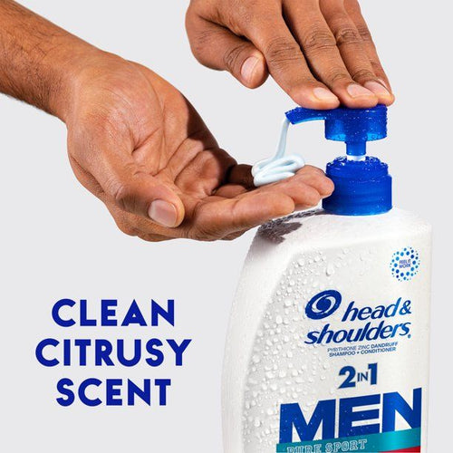 Head and Shoulders Mens 2 in 1 Dandruff Shampoo and Conditioner; Old Spice; 28.2 oz EasyOptionXY LLC